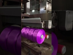 Paarse PP-vermengd garen Polypropyleengarn voor filtraatstof