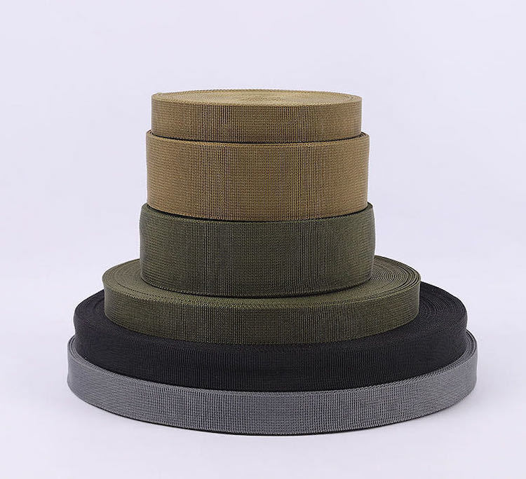 Custom Colorful PP Webbing Strap High Tenacity Eco-Friendly Belt Webbing with Temperature Resistance up to 120°C